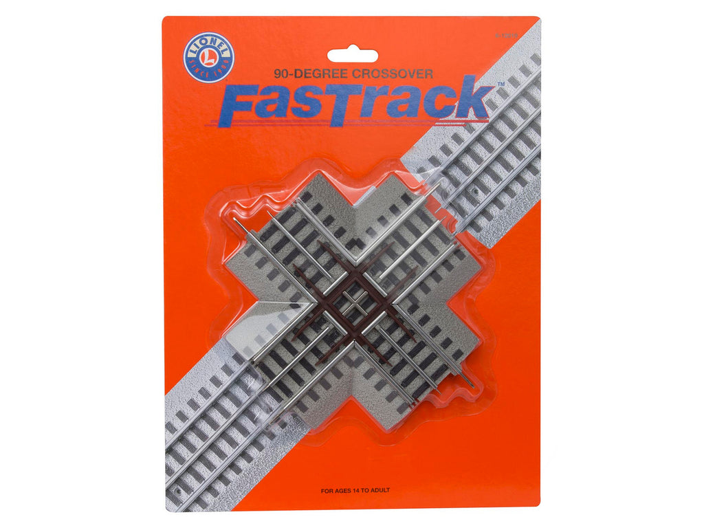 Lionel 6-12019 O Gauge FasTrack 90° Crossover Track
