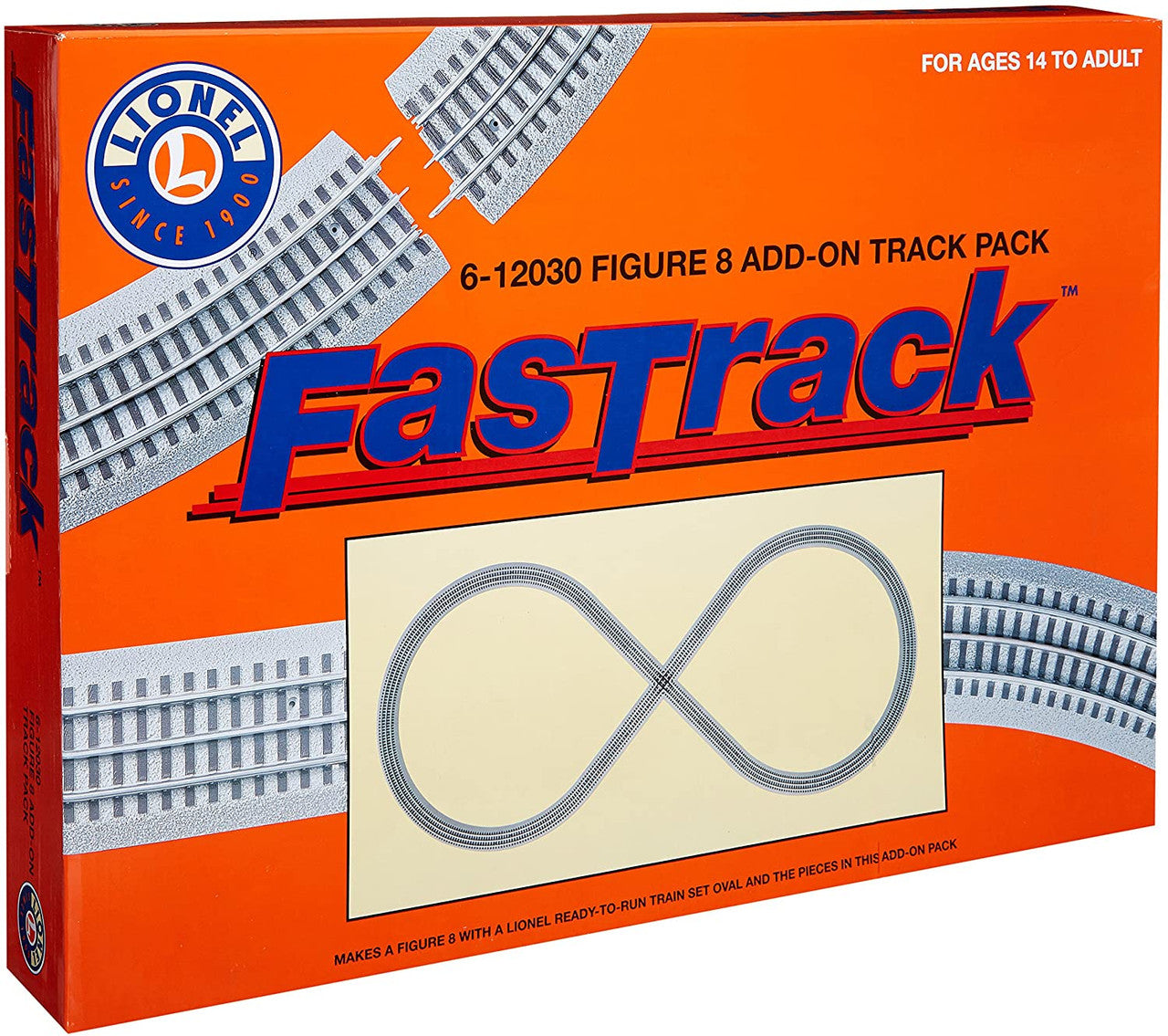 Lionel 6-12030 O Gauge FasTrack Figure 8 Track Pack