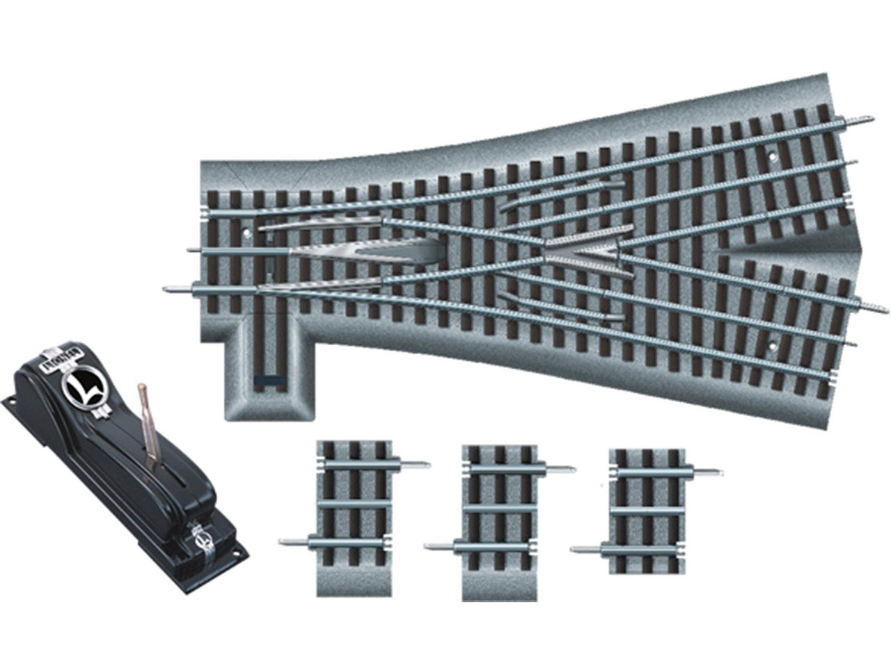 Lionel 6-12047 O Gauge FasTrack O72 Remote Wye Switch