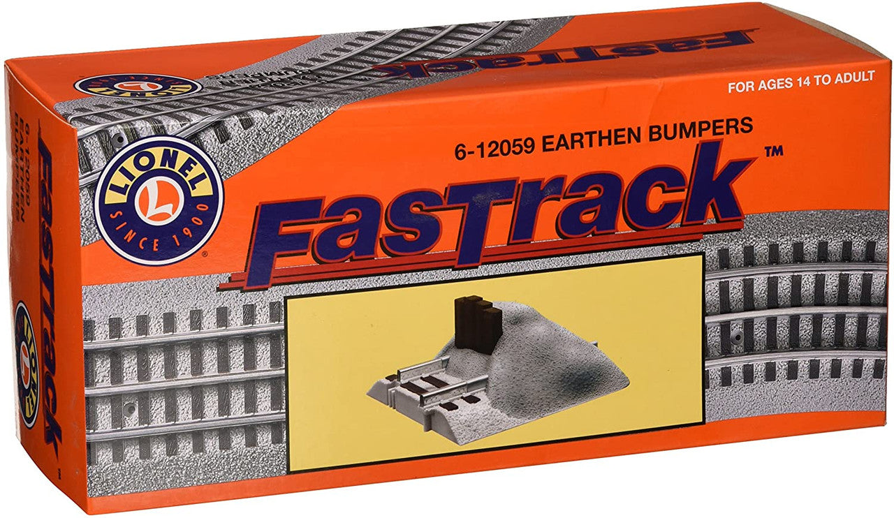 Lionel 6-12059 O Gauge FasTrack Earthen Bumper