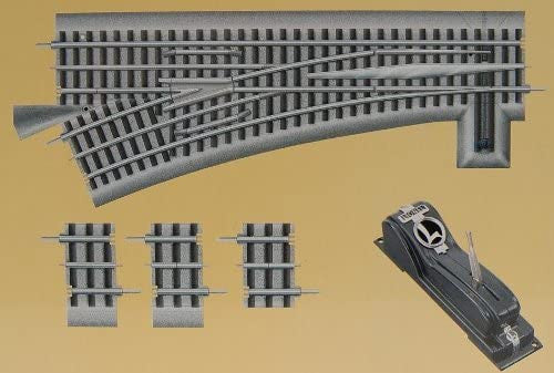 Lionel 6-16828 O Gauge FasTrack O60 LH TMCC Switch