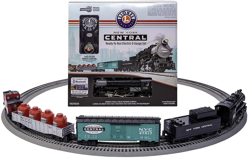 Lionel 1923020 O Gauge LionChief NYC Flyer Steam Freight Set/0-8-0