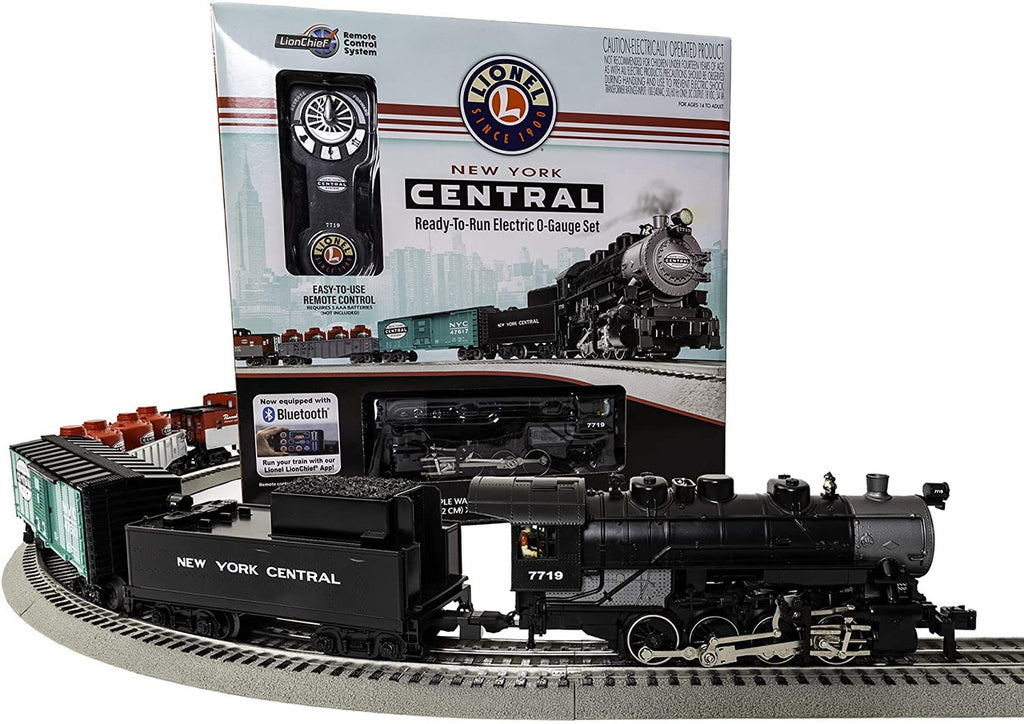 Lionel 1923020 O Gauge LionChief NYC Flyer Steam Freight Set/0-8-0