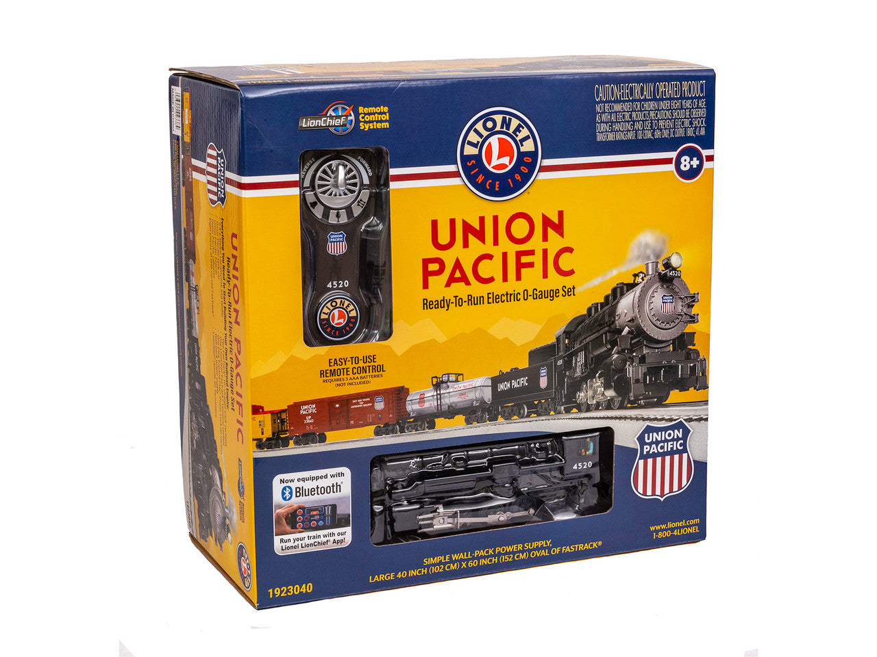 Lionel 1923040 O Gauge LionChief UP Flyer Steam Freight Set/0-8-0 9/23