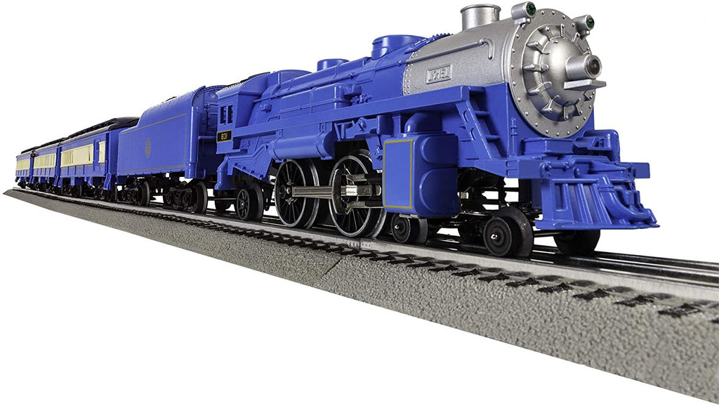 Lionel 1923070 O Gauge LionChief Blue Comet Steam Psg.Set/4-4-2