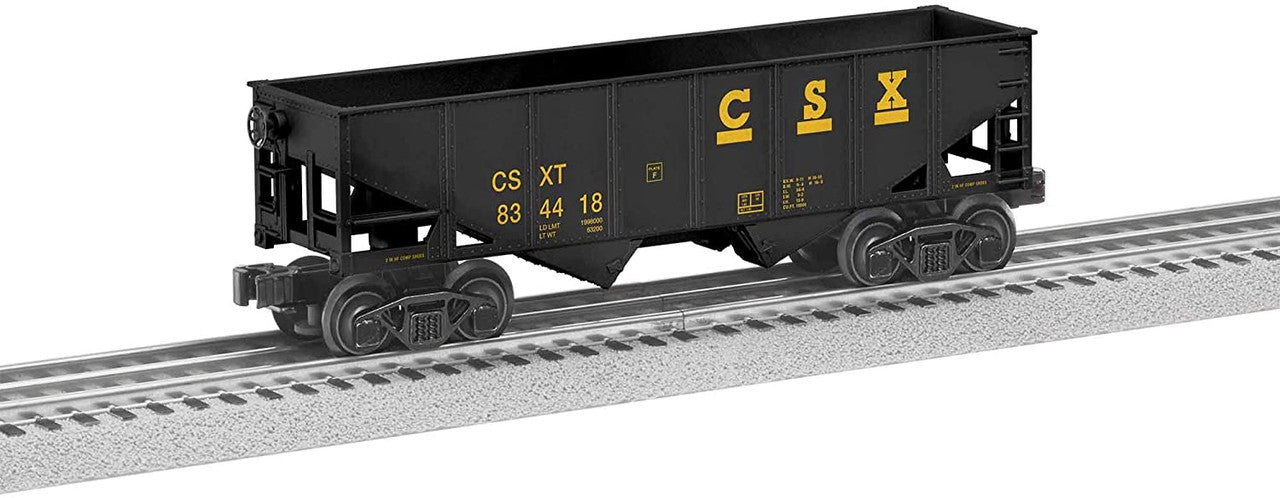 Lionel 1928130 O Gauge 2-Bay Hopper 6pk CSX
