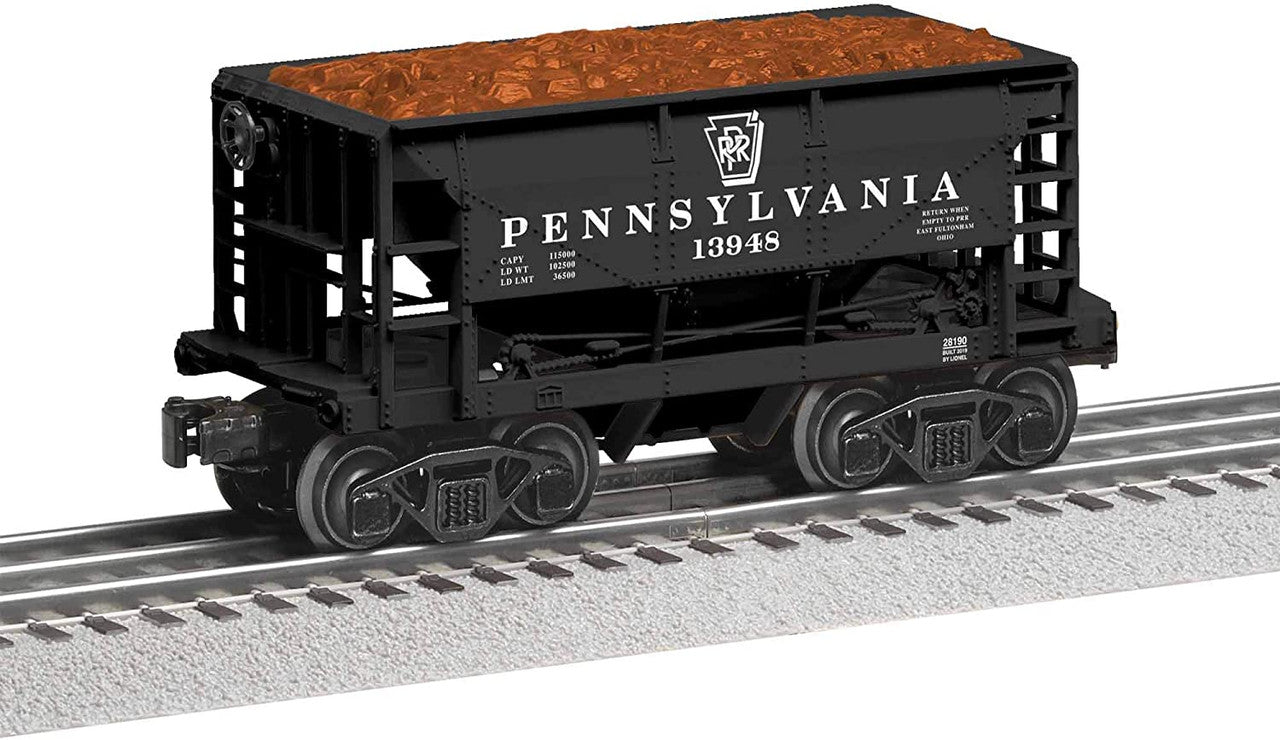 Lionel 1928190 O Gauge Ore Car 6pk PRR