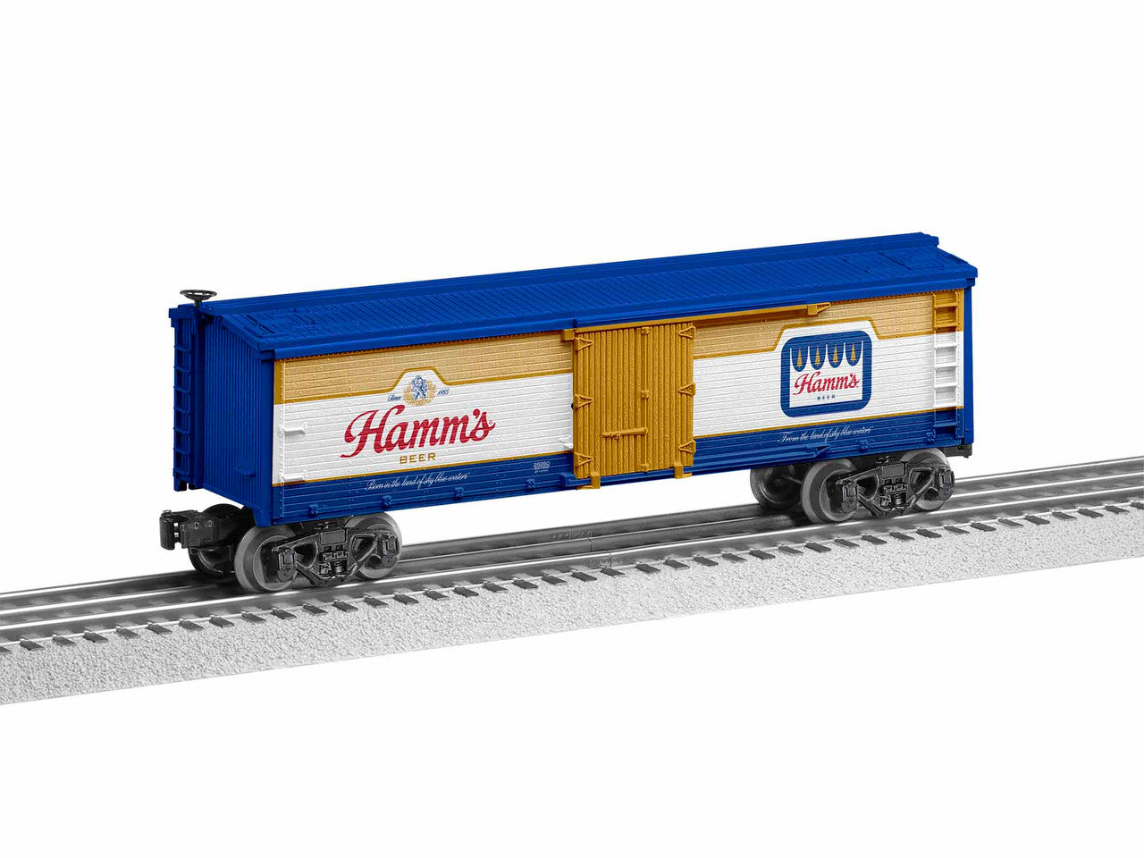 Lionel 1928280 O Gauge Hamm's Beer Wood Reefer 9/23