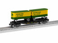 Lionel 1928350 O Gauge John Deere John Deere Flatcar w/ Piggybacks