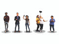 Lionel 1930060 O Gauge Millennial People Figures - 5 Pack