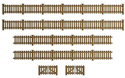 Lionel 1930160 O Gauge Brown Picket Fence