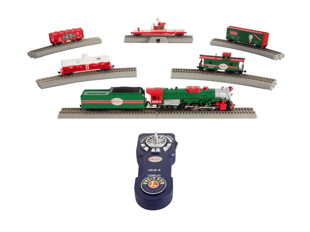 Lionel 1951020 HO Gauge LionChief North Pole Central Steam Freight Set/2-8-4
