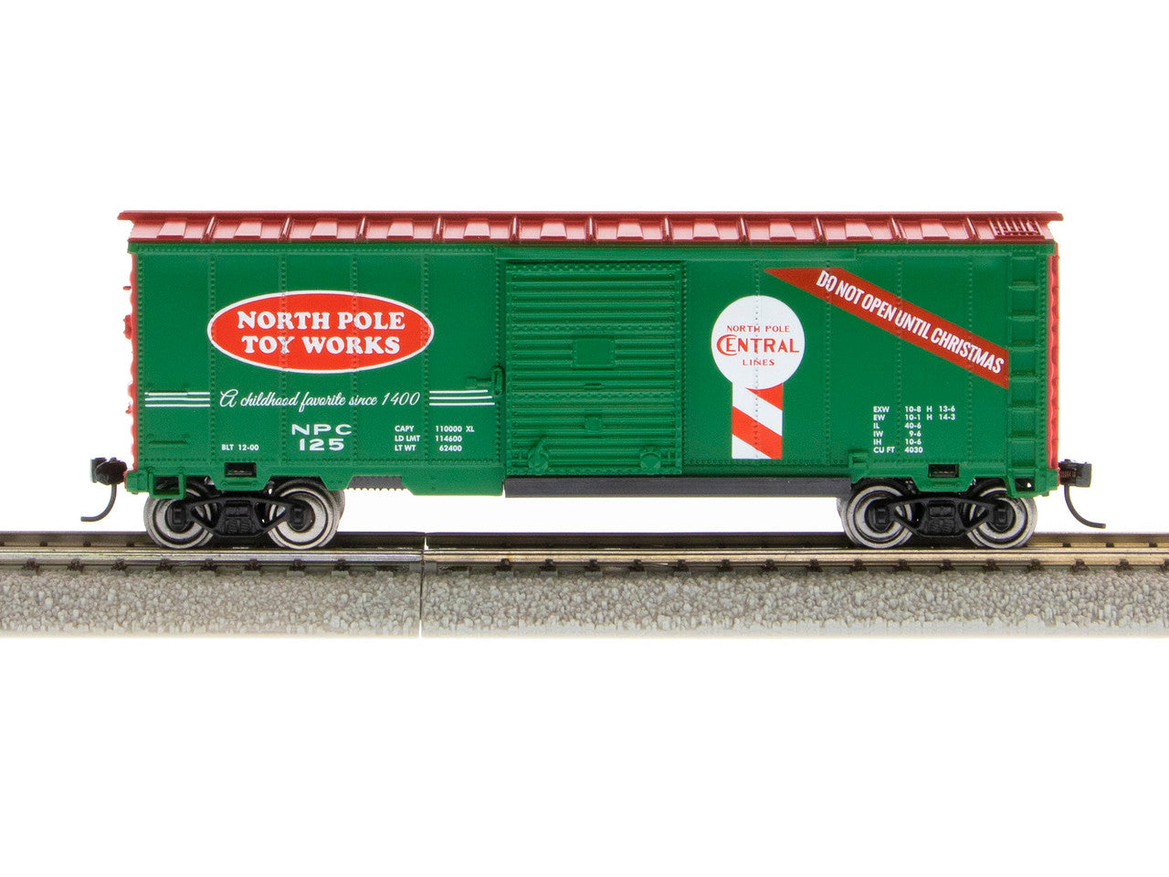 Lionel 1951020 HO Gauge LionChief North Pole Central Steam Freight Set/2-8-4