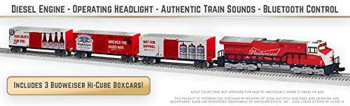 Lionel 2023030 O Gauge LionChief Budweiser Delivery Diesel Set/ET44