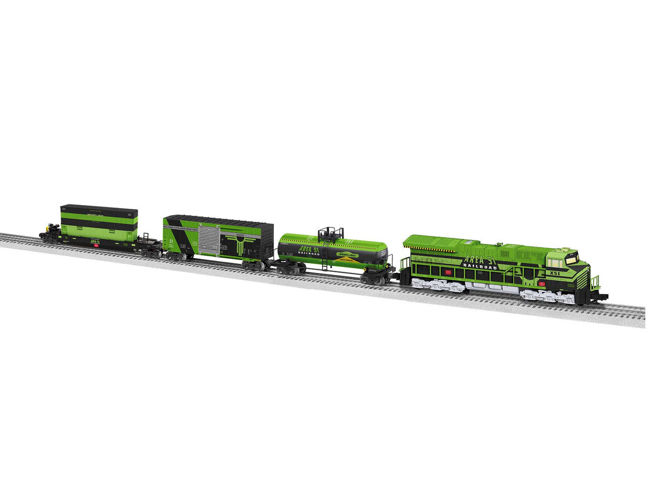 Lionel 2023050 O Gauge LionChief Area 51 Diesel Set/ET44 9/23