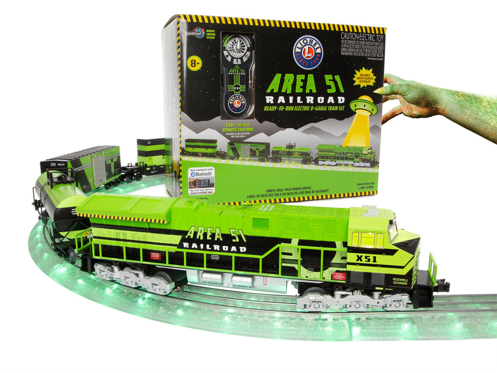 Lionel 2023050 O Gauge LionChief Area 51 Diesel Set/ET44 9/23