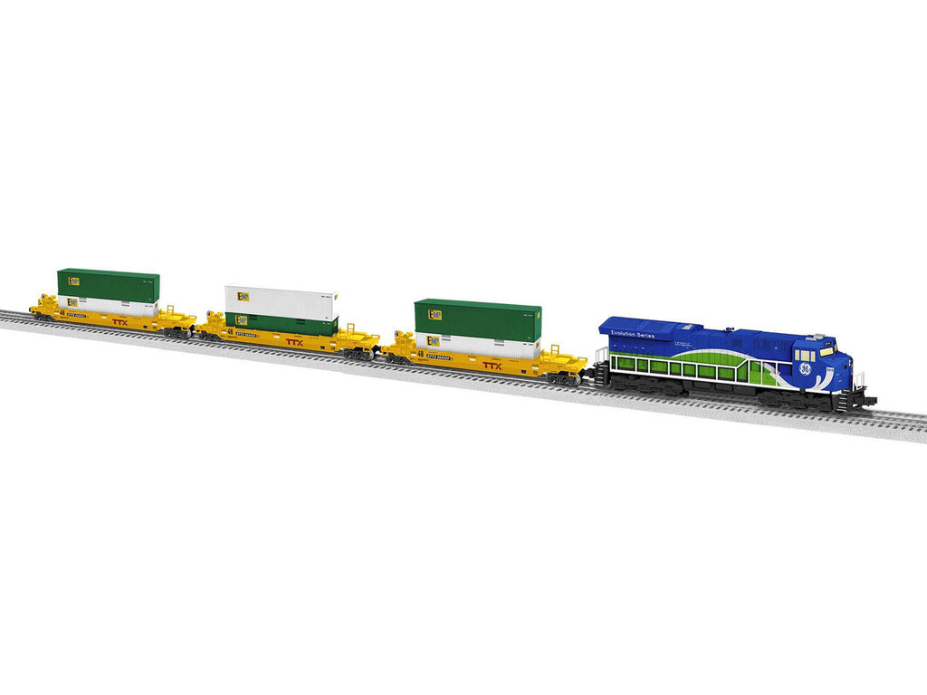 Lionel 2023100 O Gauge LionChief GE Tier 4 Diesel Freight Set/ET44 NEW 9/23