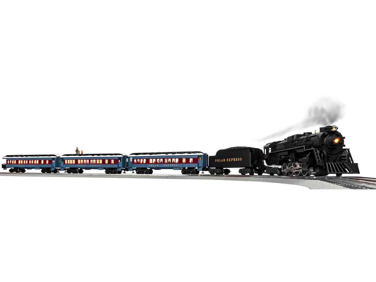 Lionel 2023140 O LionChief Polar Express Hobo Steam Set/2-8-4
