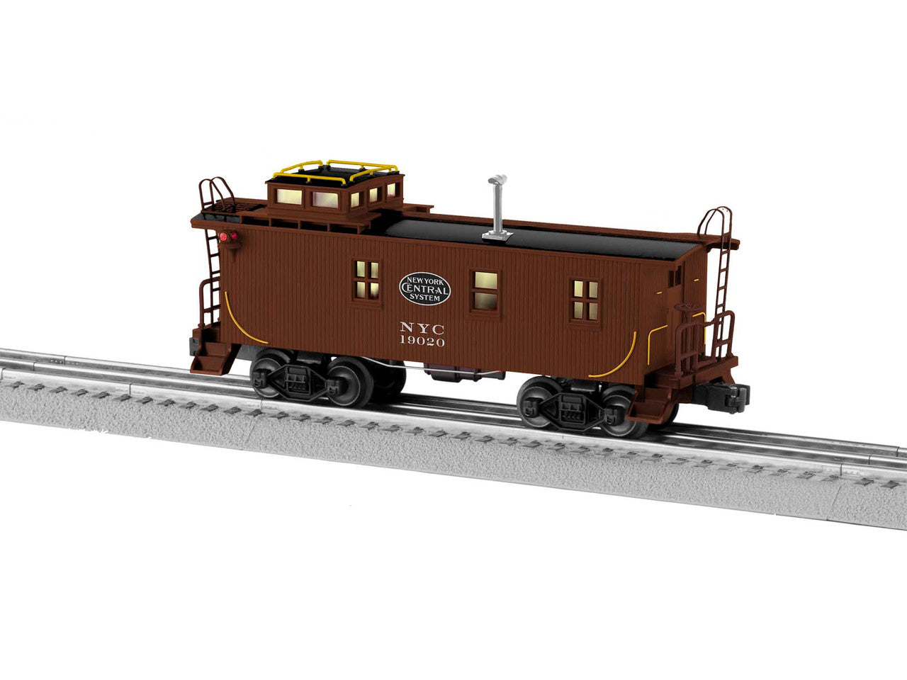 Lionel 2026930 O Gauge Wood Caboose NYC #19020 with CupolaCam