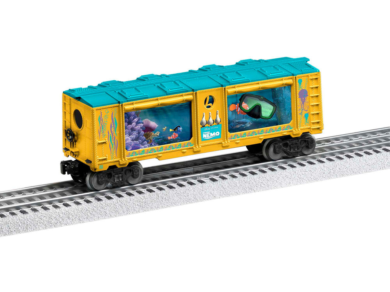 Lionel 2028090 O Gauge Finding Nemo Aquarium Car