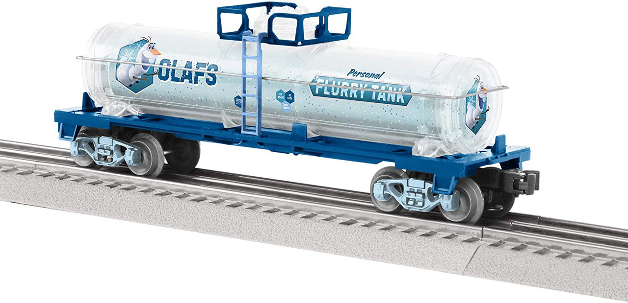 Lionel 2028130 O Gauge Disney Olaf's Personal Flurry Tank Car 9/23