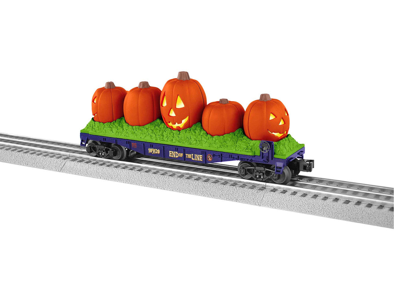 Lionel 2028160 O Jack O' Lantern Flatcar
