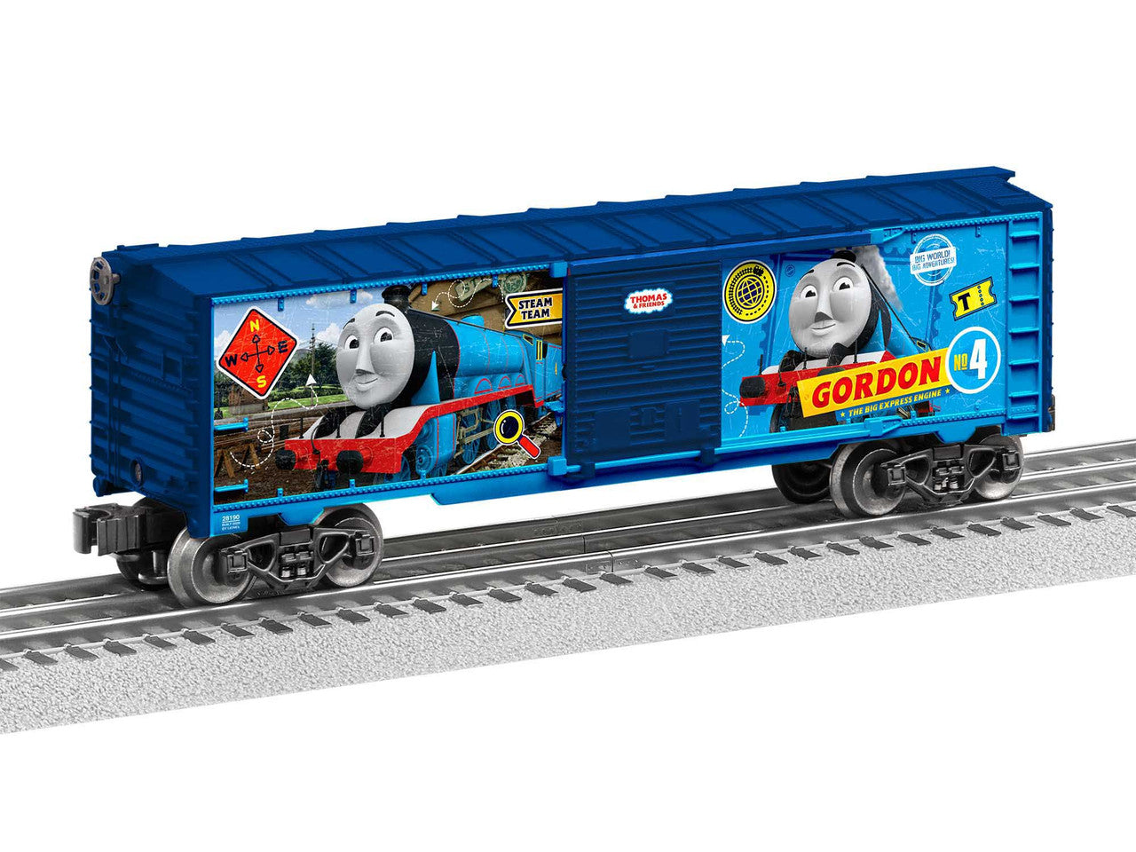 Lionel 2028190 O Gauge TTT Thomas & Friends Gordon Boxcar