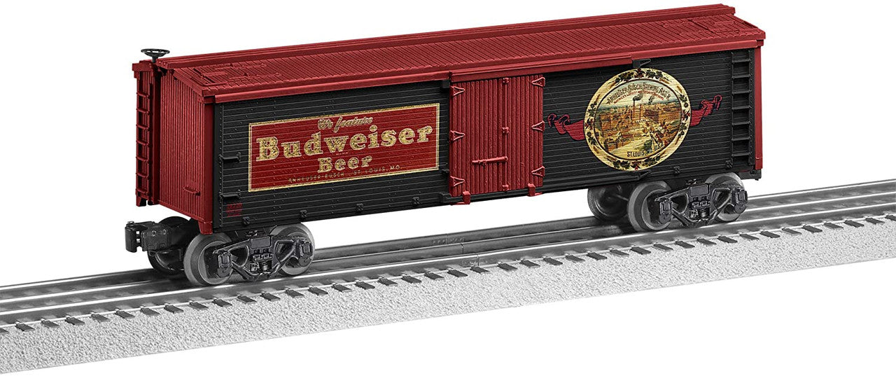 Lionel 2028220 O Gauge Anheuser-Busch Brewing Wood Reefer