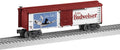 Lionel 2028230 O Gauge Enjoy Budweiser Wood Reefer