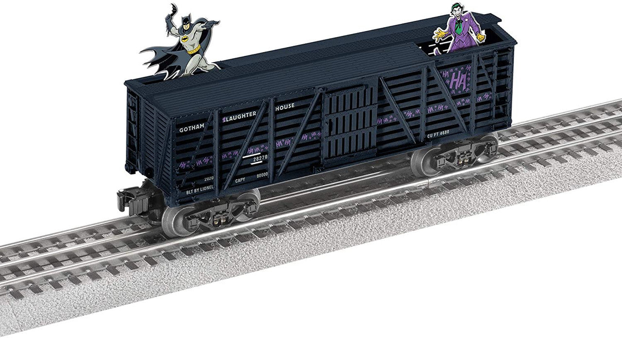 Lionel 2028270 O Gauge Batman vs Joker Duel Car
