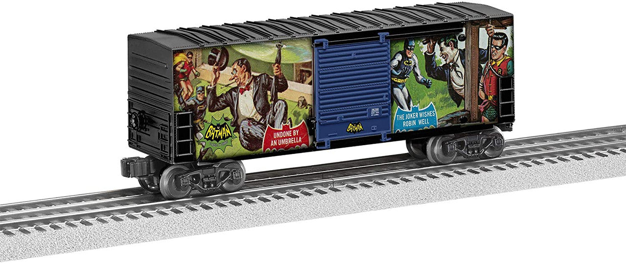 Lionel 2028290 O Gauge Batman Hi-Cube Boxcar