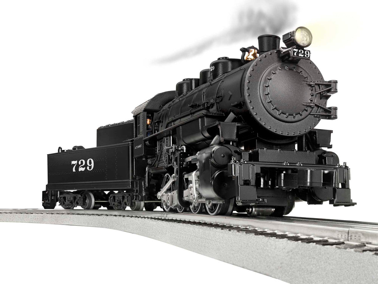 Lionel 2032200 O Gauge LionChief 0-8-0 SF #729 Steam Loco