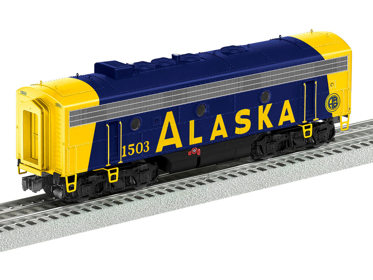 Lionel 2033248 O Gauge BTO F7B Diesel Alaska #1503/LCS