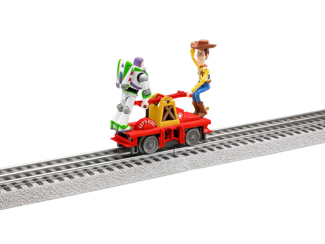 Lionel 2035030 O Gauge Woody & Buzz Toy Story Handcar