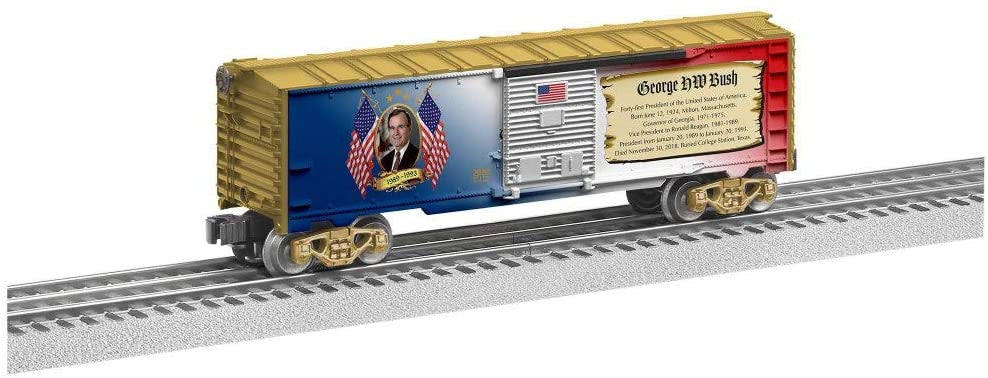 Lionel 2038050 O Gauge USA George H.W. Bush Presidential Boxcar