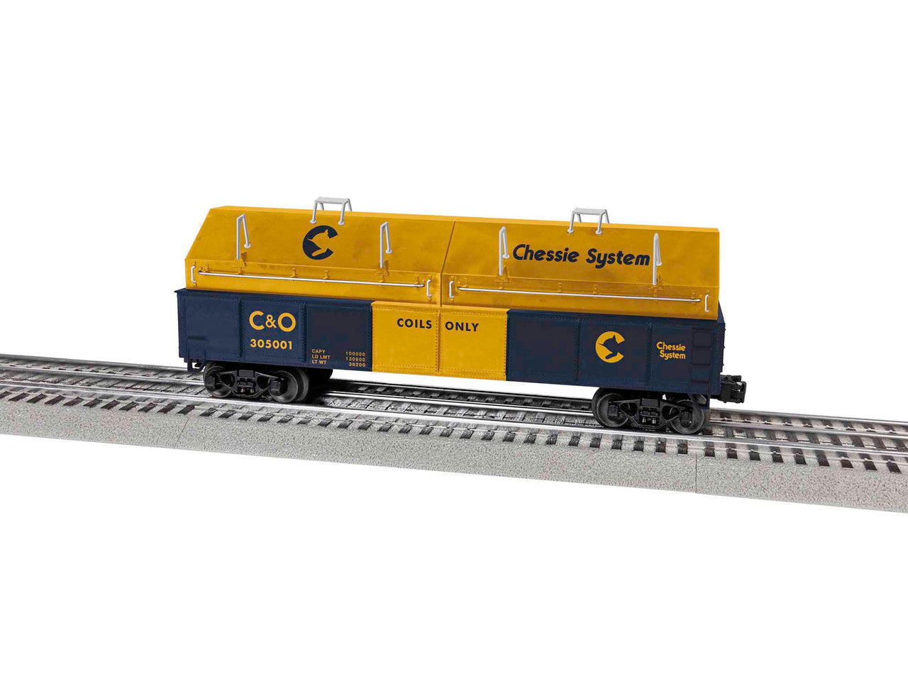 Lionel 2043141 O Gauge Gondola Chessie #305001