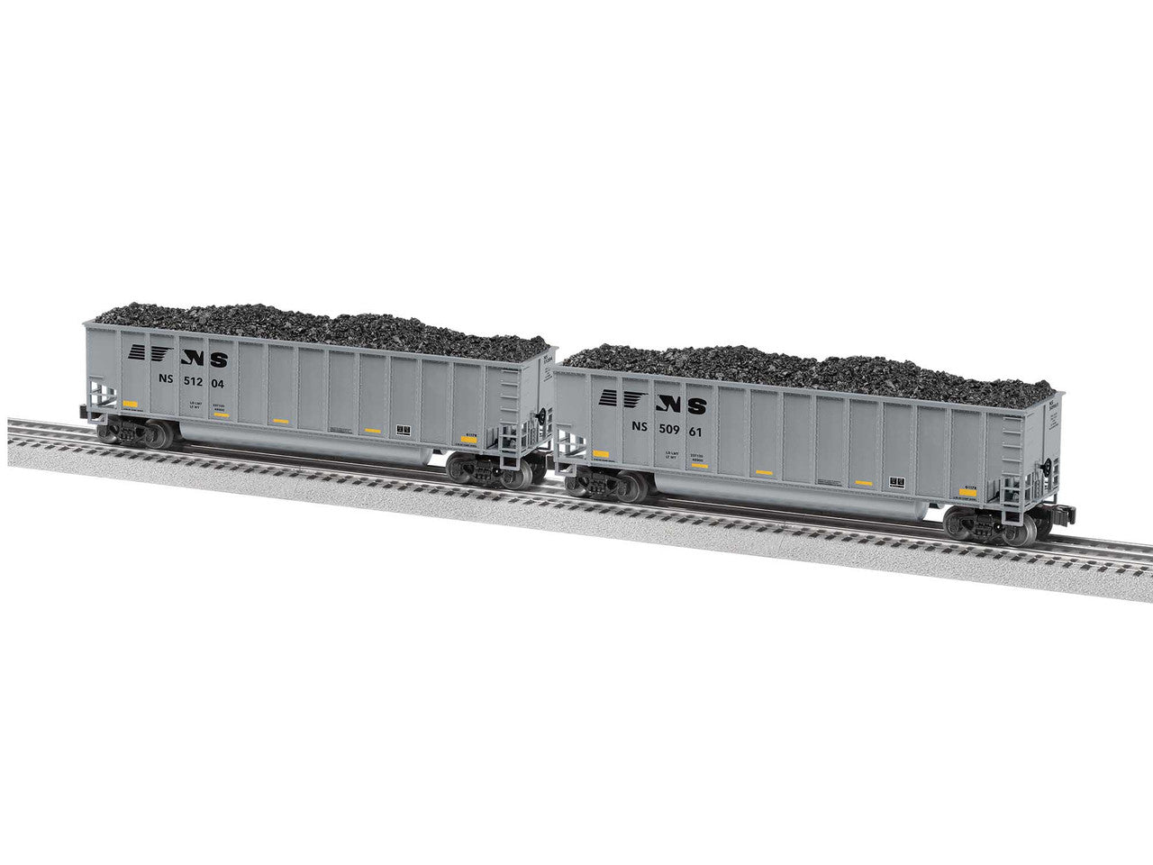 Lionel 2043280 O Gauge Rotary Gondola NS - 2 Pack