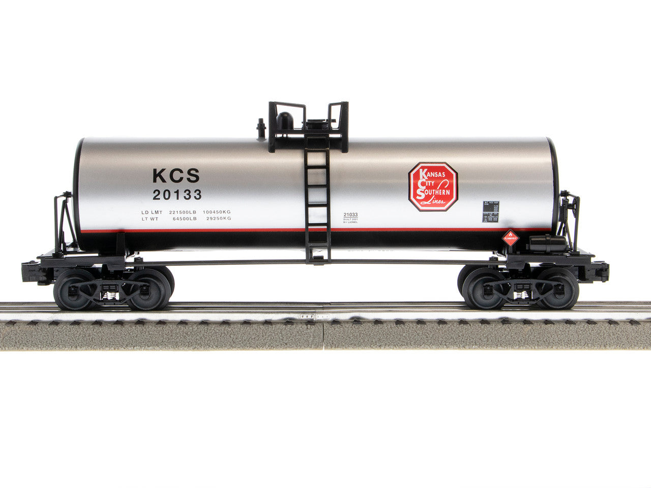Lionel 2123030 O Gauge LionChief KCS ET44 Diesel Freight Set 3/24