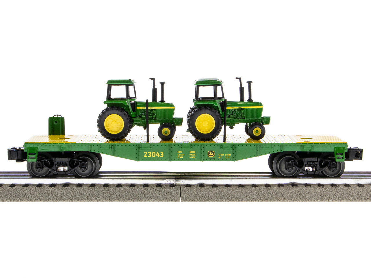 Lionel 2123040 O Gauge LionChief John Deere GP38 Freight Set