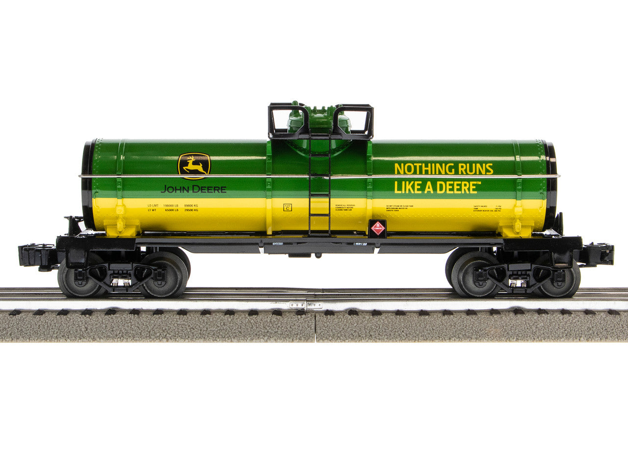 Lionel 2123040 O Gauge LionChief John Deere GP38 Freight Set