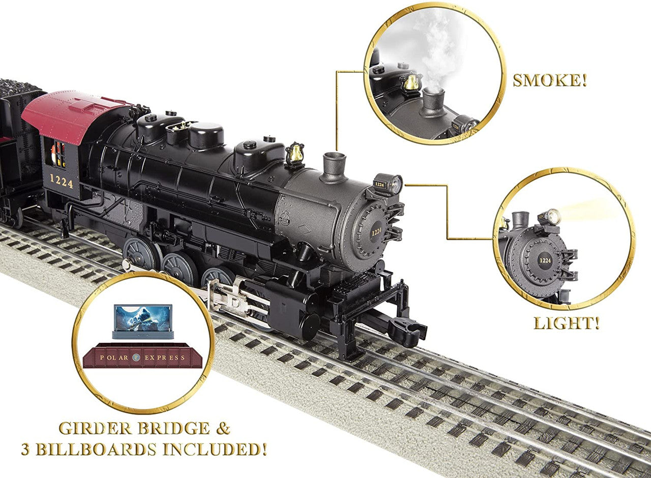 Lionel 2123070 O Gauge Lionchief Polar Express Freight LionChief Set