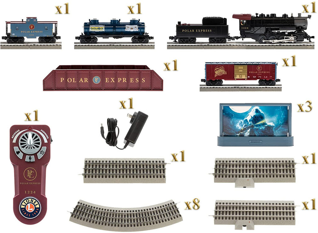Lionel 2123070 O Gauge Lionchief Polar Express Freight LionChief Set
