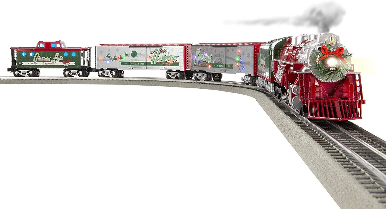 Lionel 2123100 O Gauge Lionchief Christmas Light Express Set VSR