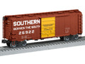 Lionel 2126101 O Gauge 40' Roof Hatch Boxcar SOU #26922