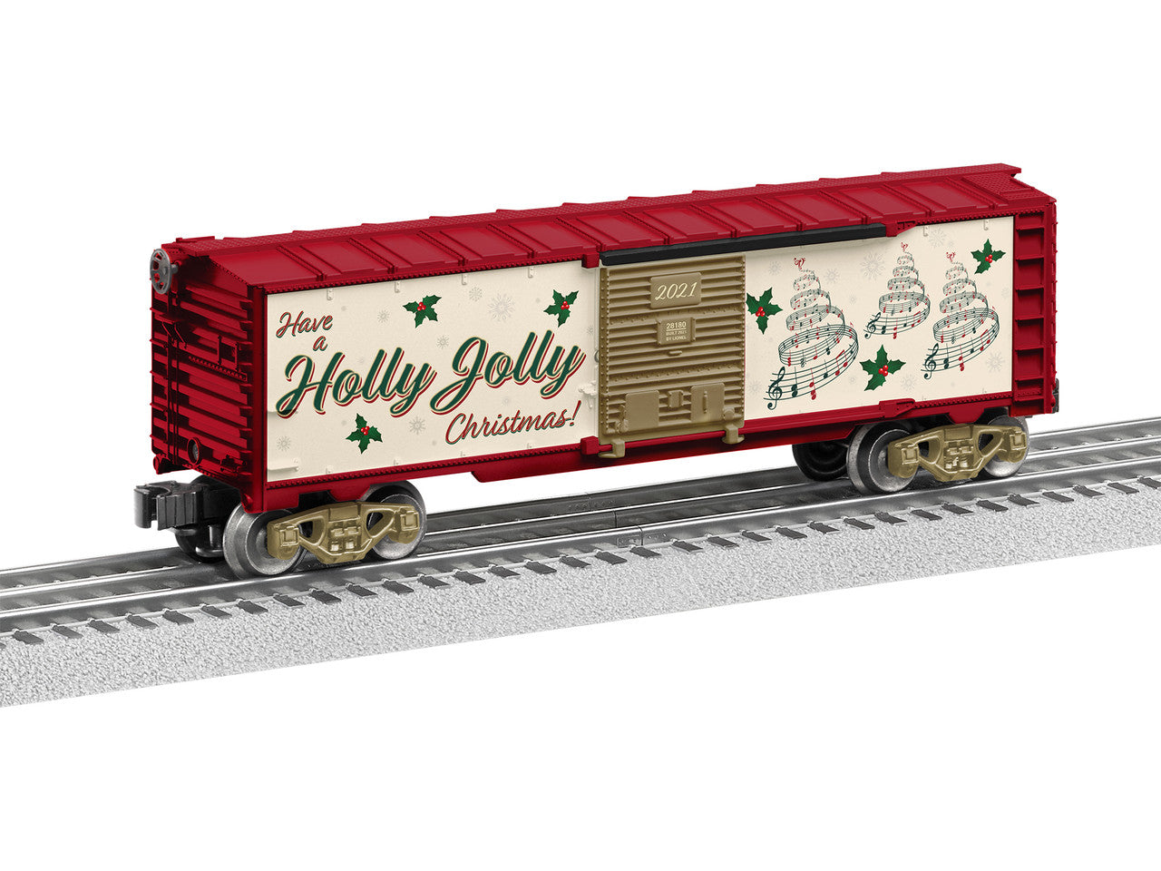 Lionel 2128180 O Gauge 2021 Christmas Music Car