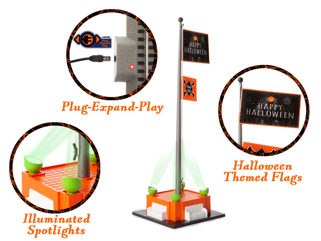 Lionel 2129230 O Gauge Halloween Flagpole