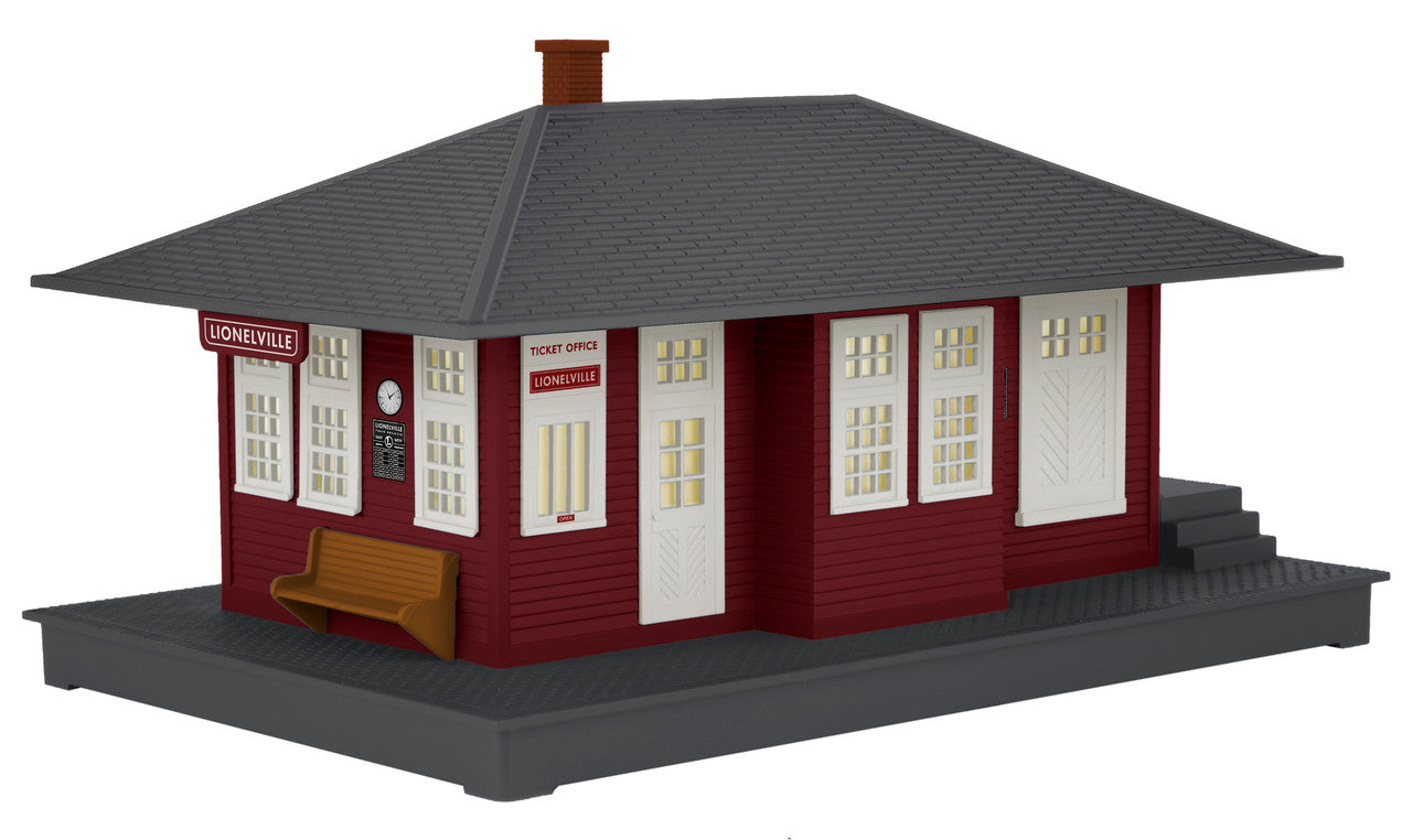 Lionel 2129250 O Gauge PEP Talking Passenger Station