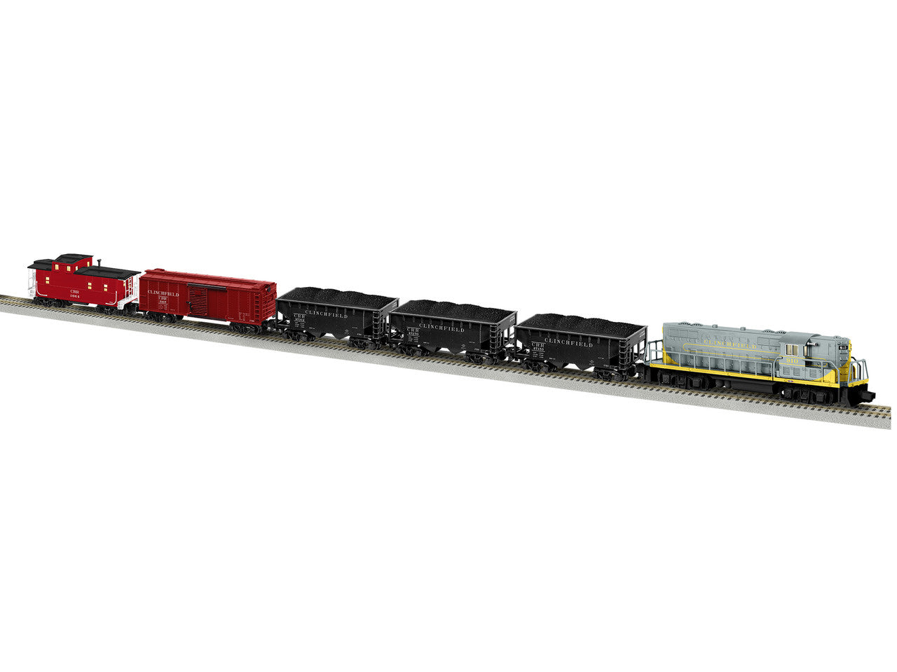 Lionel 2217020 AF Clinchfield Coal Hauler FlyerChief Set