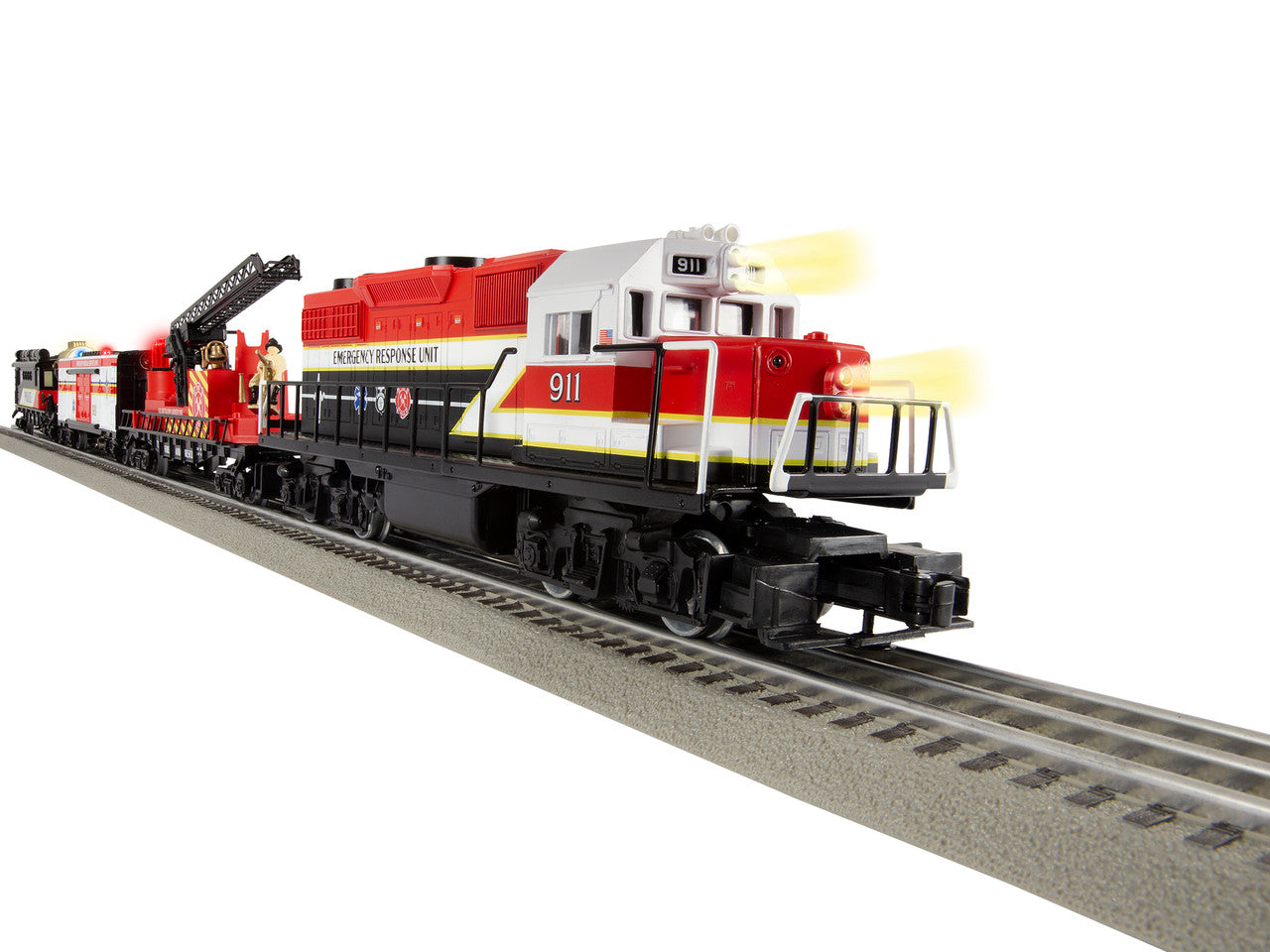 Lionel 2223040 O Gauge RTR Set Emergency Response LionChief Bluetooth 5.0 Set