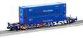 Lionel 2226622 O Gauge Husky Stack Pacer #6325 w/ graffiti